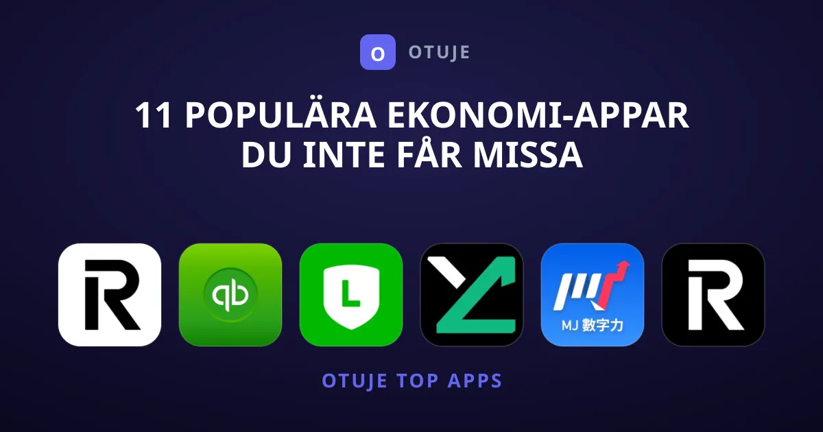11 Populära Ekonomi-appar Du Inte Får Missa